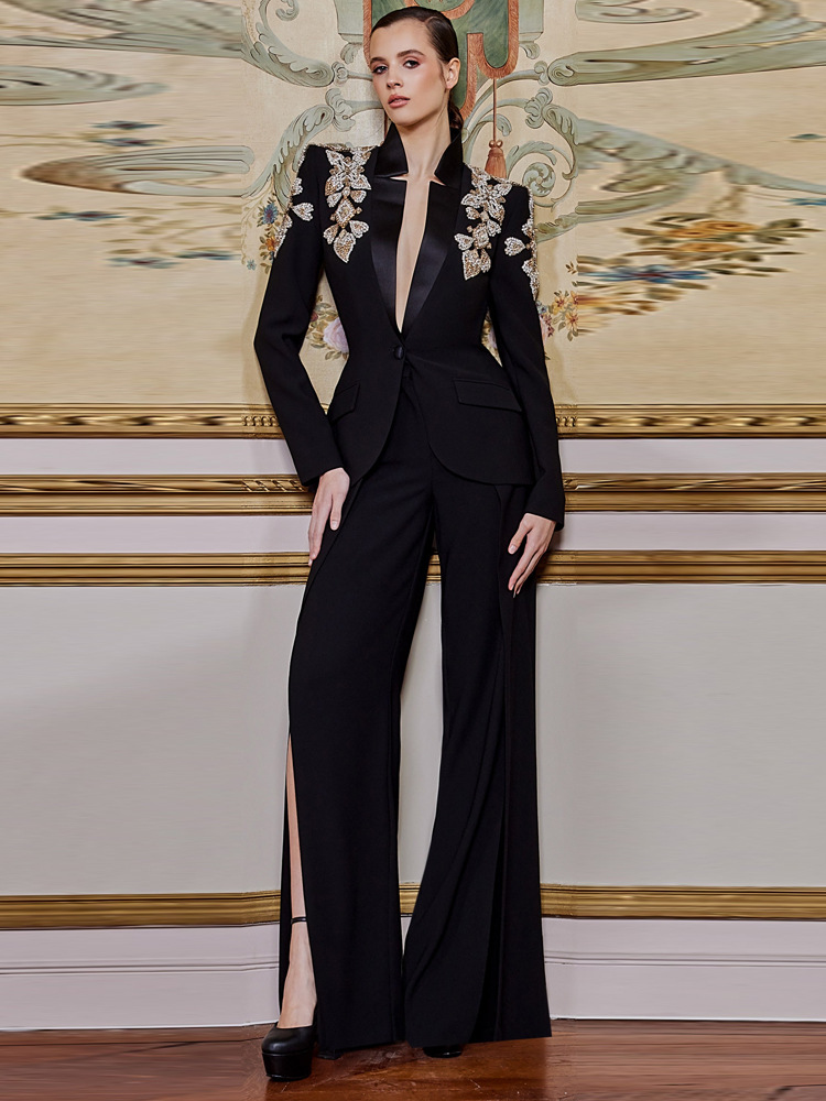 Women'S Formal Wear With Pants - Najnowszy zestaw od projektanta HIGH STREET