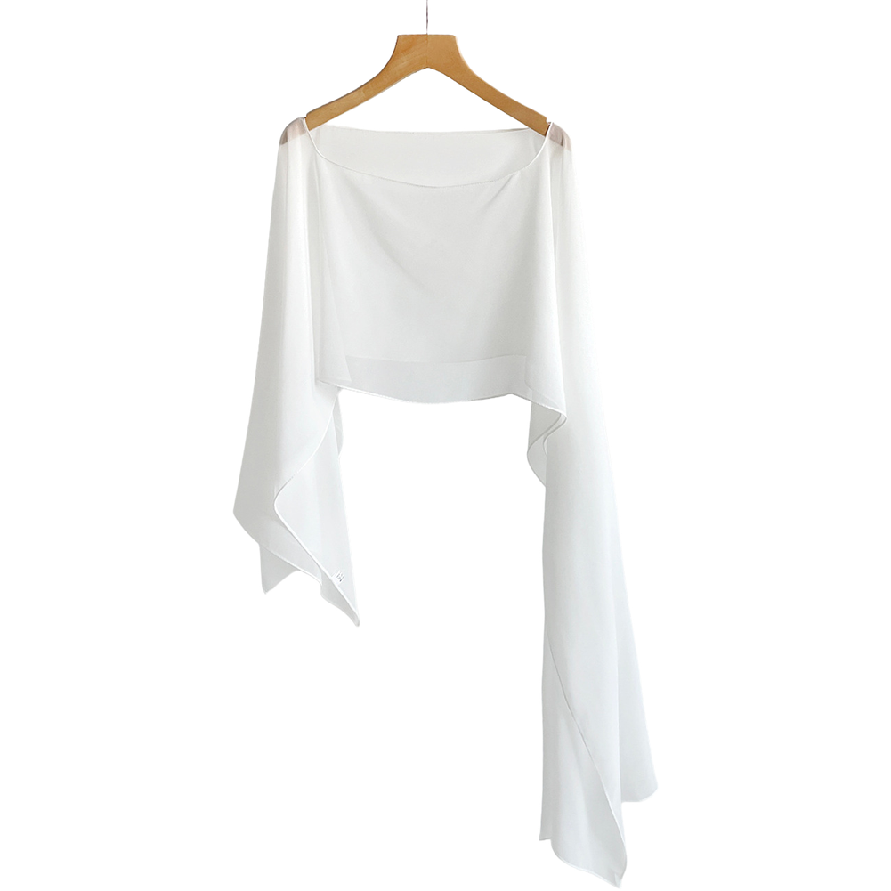Women'S Elegant Formal Wear - Poliesterowy szal wieczorowy dla kobiet z