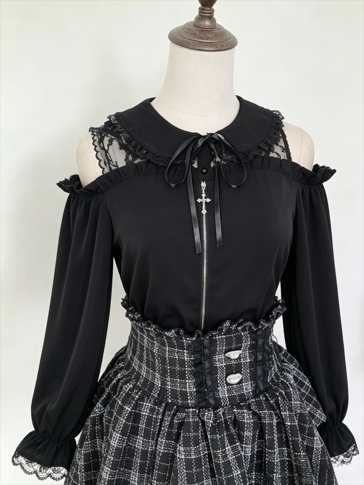 Formal Wear Japan Women - Słodka bluzka JK damska japońska kawaii
