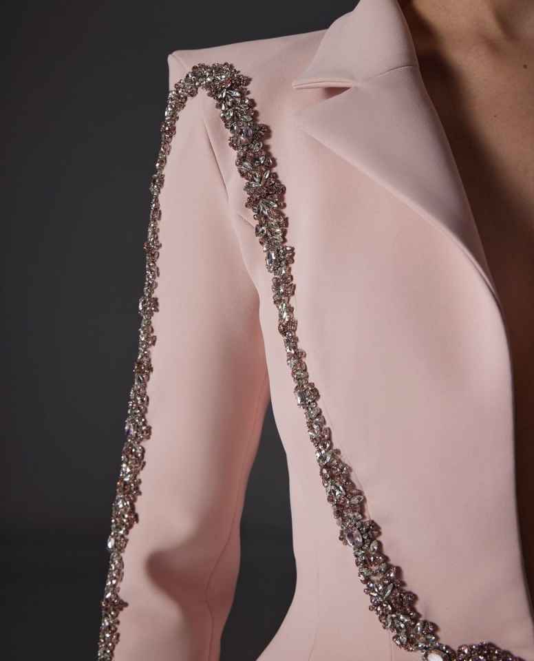 Zestawy sukienek z żakietem dl – Women Formal Wear With Tie recenzja i cena