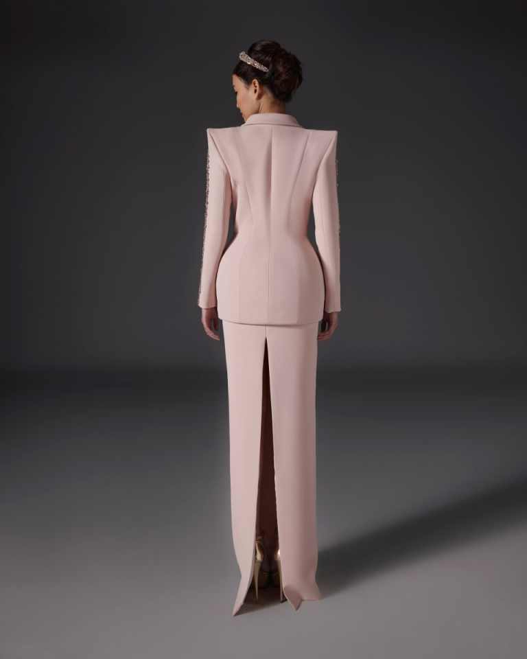 Zestawy sukienek z żakietem dl – Women Formal Wear With Tie recenzja i cena