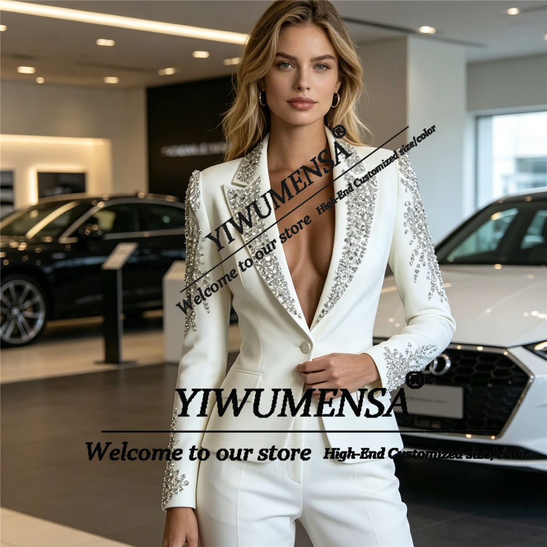 Luksusowe damskie garnitury dw – Women'S Formal Wear With Pants recenzja i cena