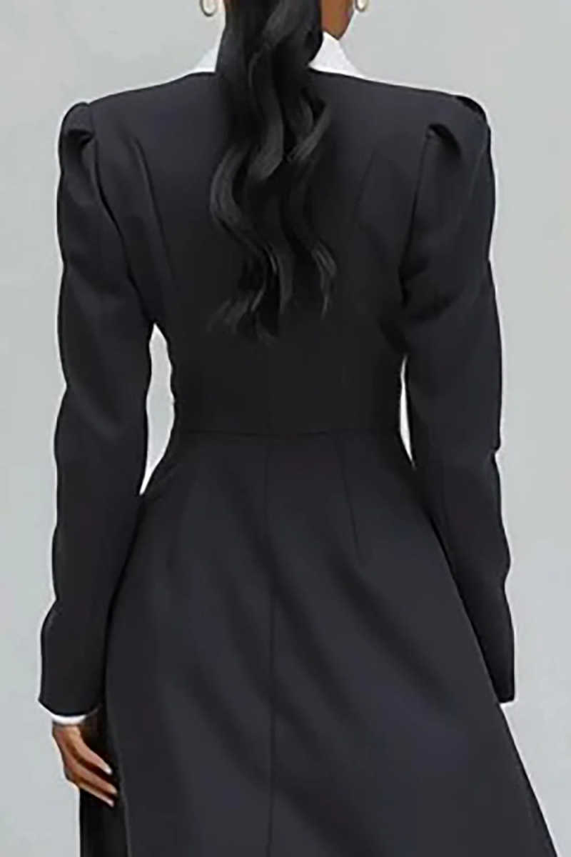 Długa damska marynarka w kszta – Women Formal Wear With Tie recenzja i cena