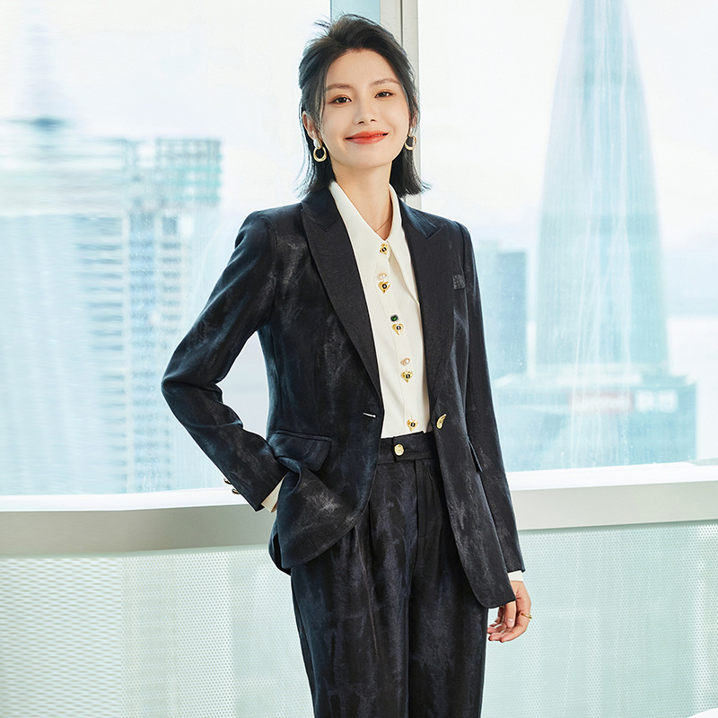 Kobiety Złoty Czarny Formalny  – Women Formal Wear With Tie recenzja i cena