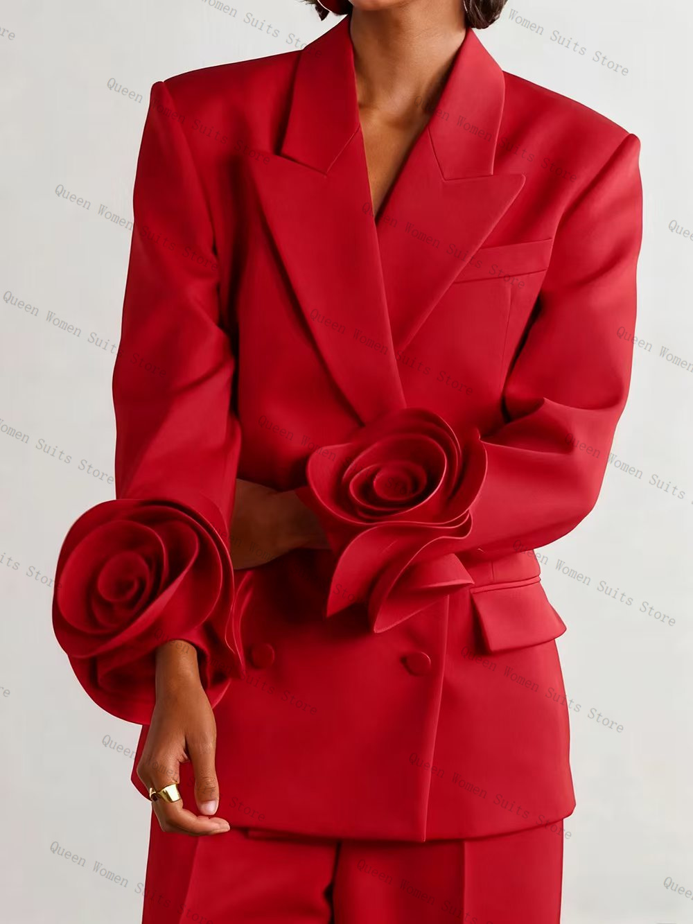 Luksusowy czerwony damski garn – Women'S Red Formal Wear recenzja i cena