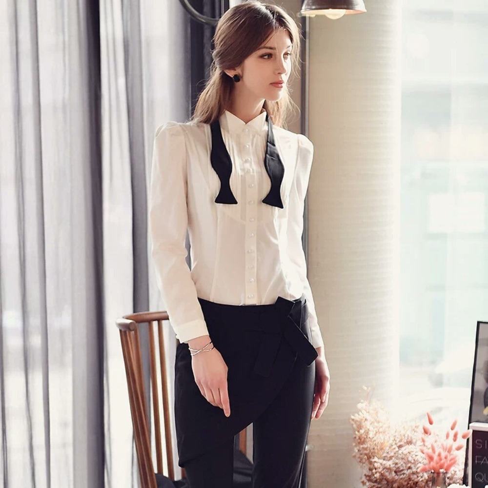 Męska formalna, wstępnie wiąza – Women Formal Wear With Tie recenzja i cena