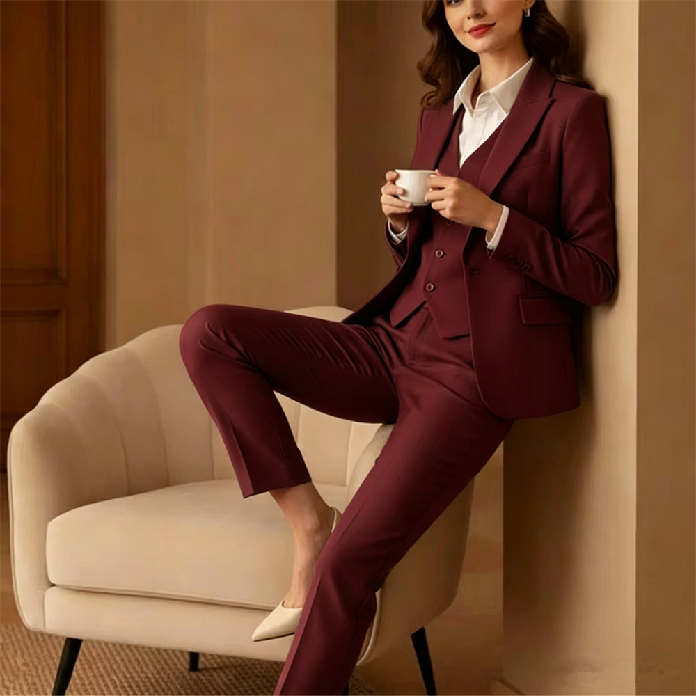 Nowy damski garnitur w kolorze – Women Formal Wear Tailor recenzja i cena
