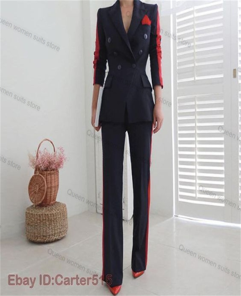 Czerwony Czarny Jesienny Damsk – Women'S Red Formal Wear recenzja i cena