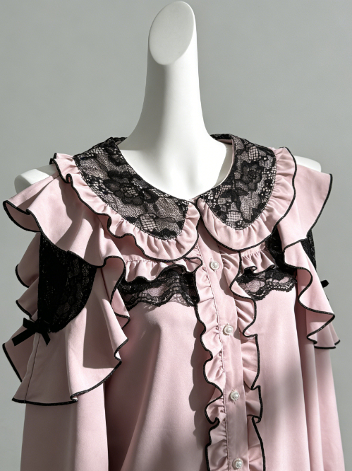 Urocza bluzka w stylu Harajuku – Formal Wear Japan Women recenzja i cena