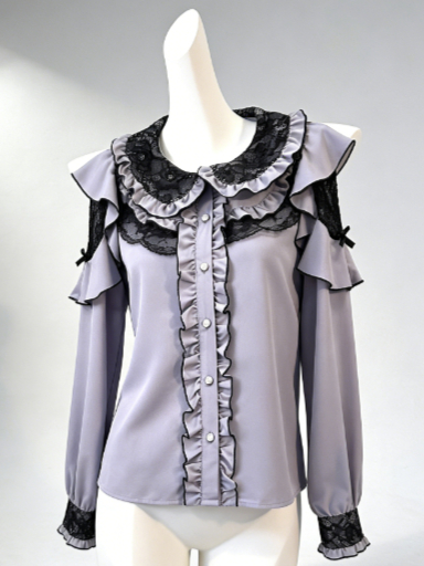 Urocza bluzka w stylu Harajuku – Formal Wear Japan Women recenzja i cena