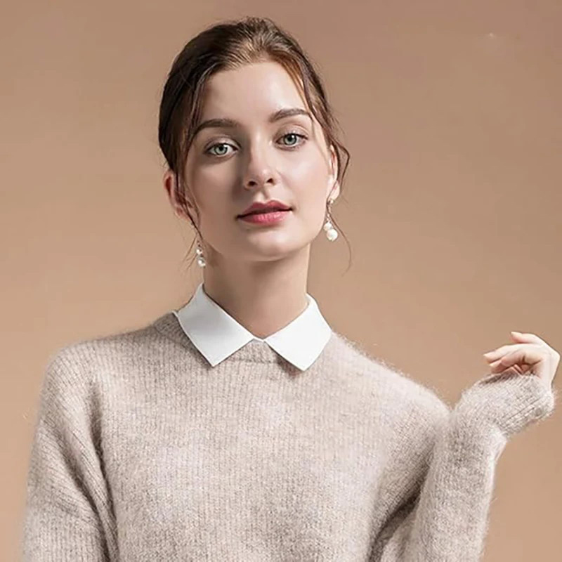 Wygodny, odpinany kołnierzyk i – Women Formal Wear With Tie recenzja i cena
