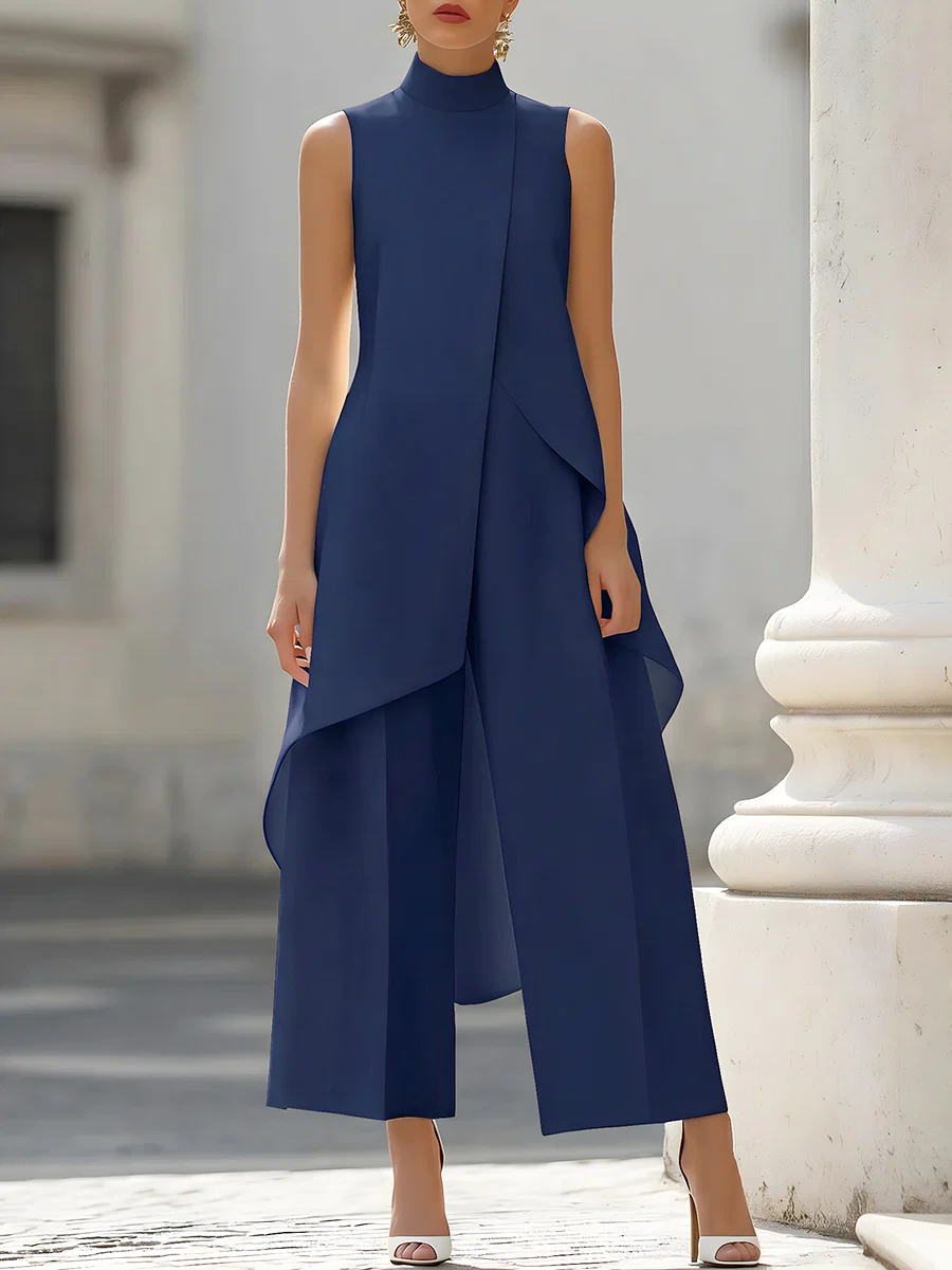 Kombinezon bez rękawów z wysok – Women'S Formal Wear With Pants recenzja i cena