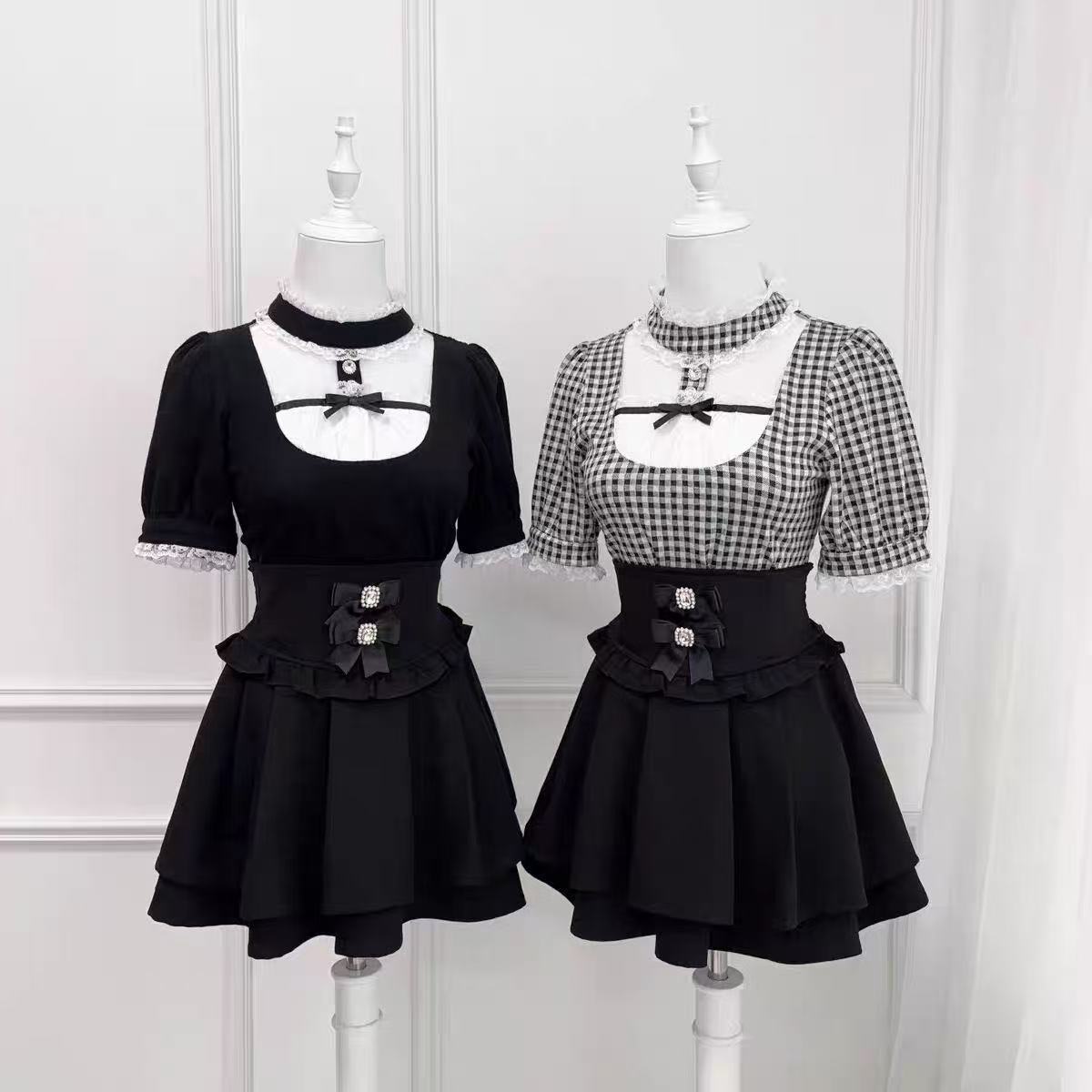 Japońska bluzka Lolita damska  – Formal Wear Japan Women recenzja i cena