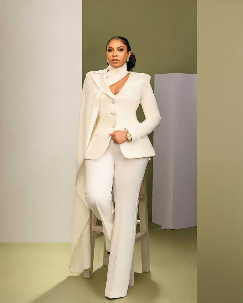 Designer Women Pants Suits Cus – Women'S Red Formal Wear recenzja i cena