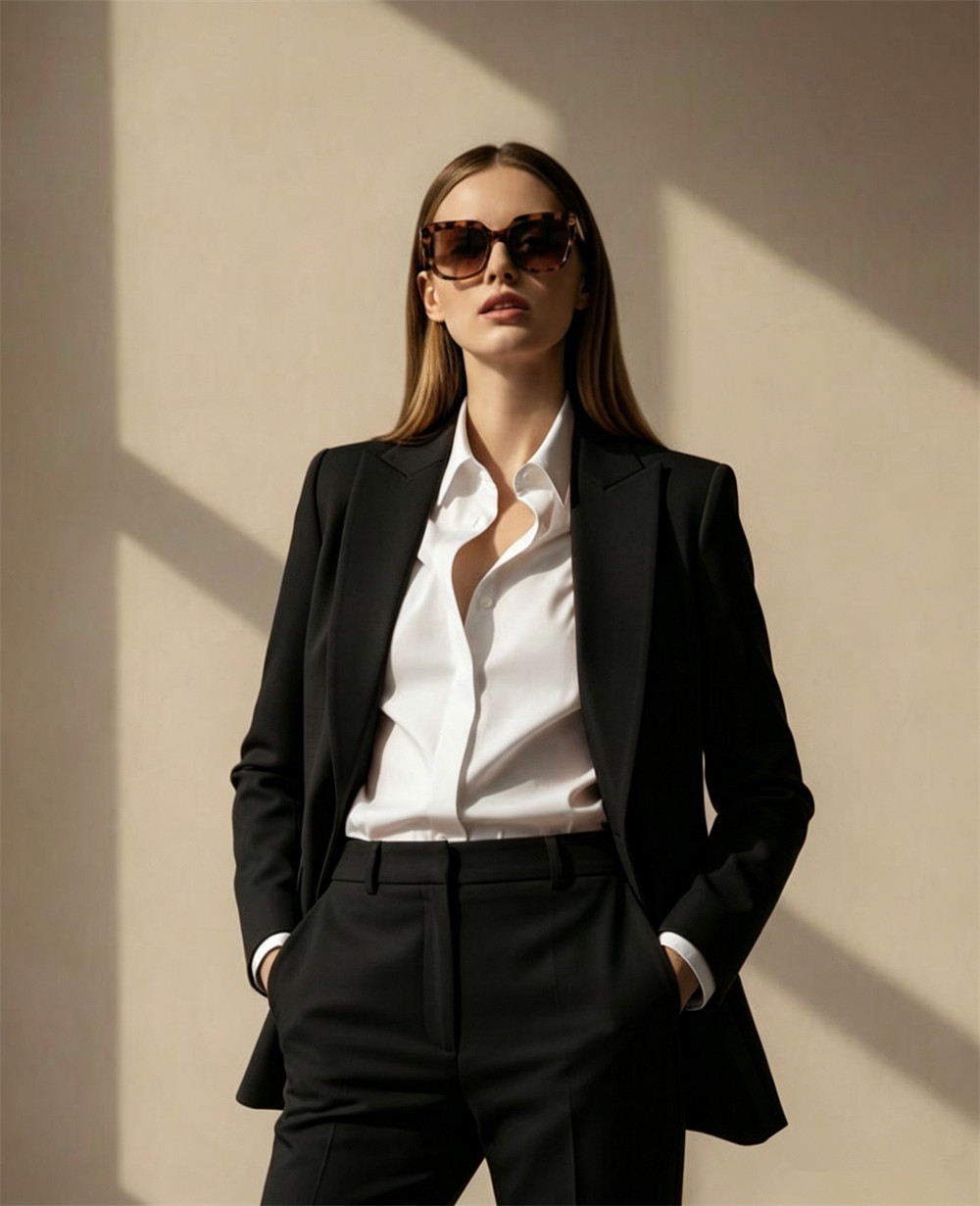 Damski pomarańczowy garnitur P – Women Formal Wear Tailor recenzja i cena