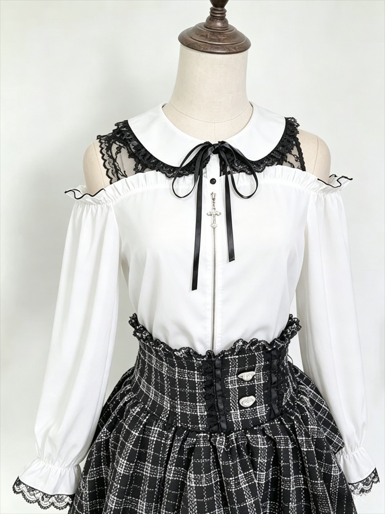 Słodka bluzka JK damska japońs – Formal Wear Japan Women recenzja i cena